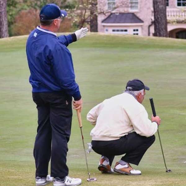 Reversing Time: Senior Play and Caddies